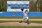 Baseball vs WPI  Wheaton College baseball vs Worcester Polytechnic Institute. - (Photo by Keith Nordstrom) : Wheaton, baseball